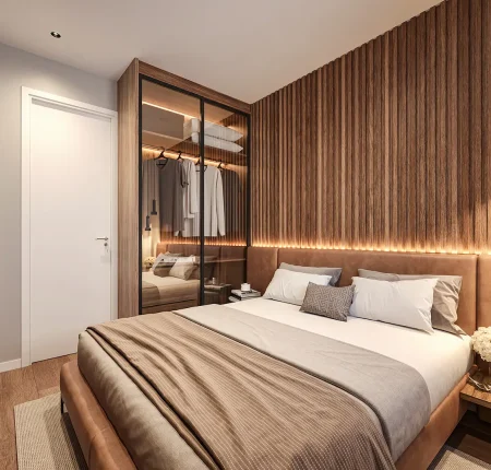 Perspectiva Ilustrada do Dormitório