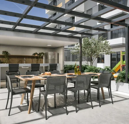 Perspectiva Ilustrada da Churrasqueira