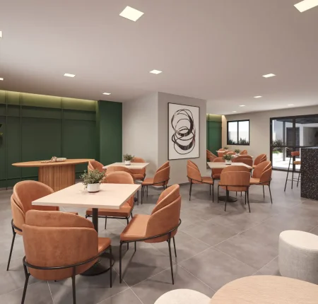 Perspectiva Ilustrada do Salão de Festas